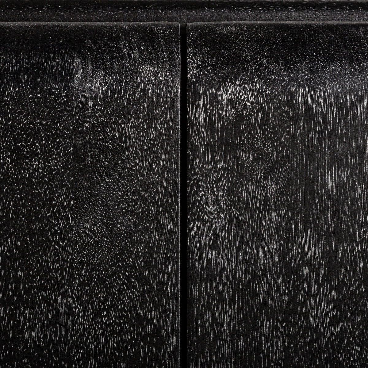Meuble TV en manguier noir