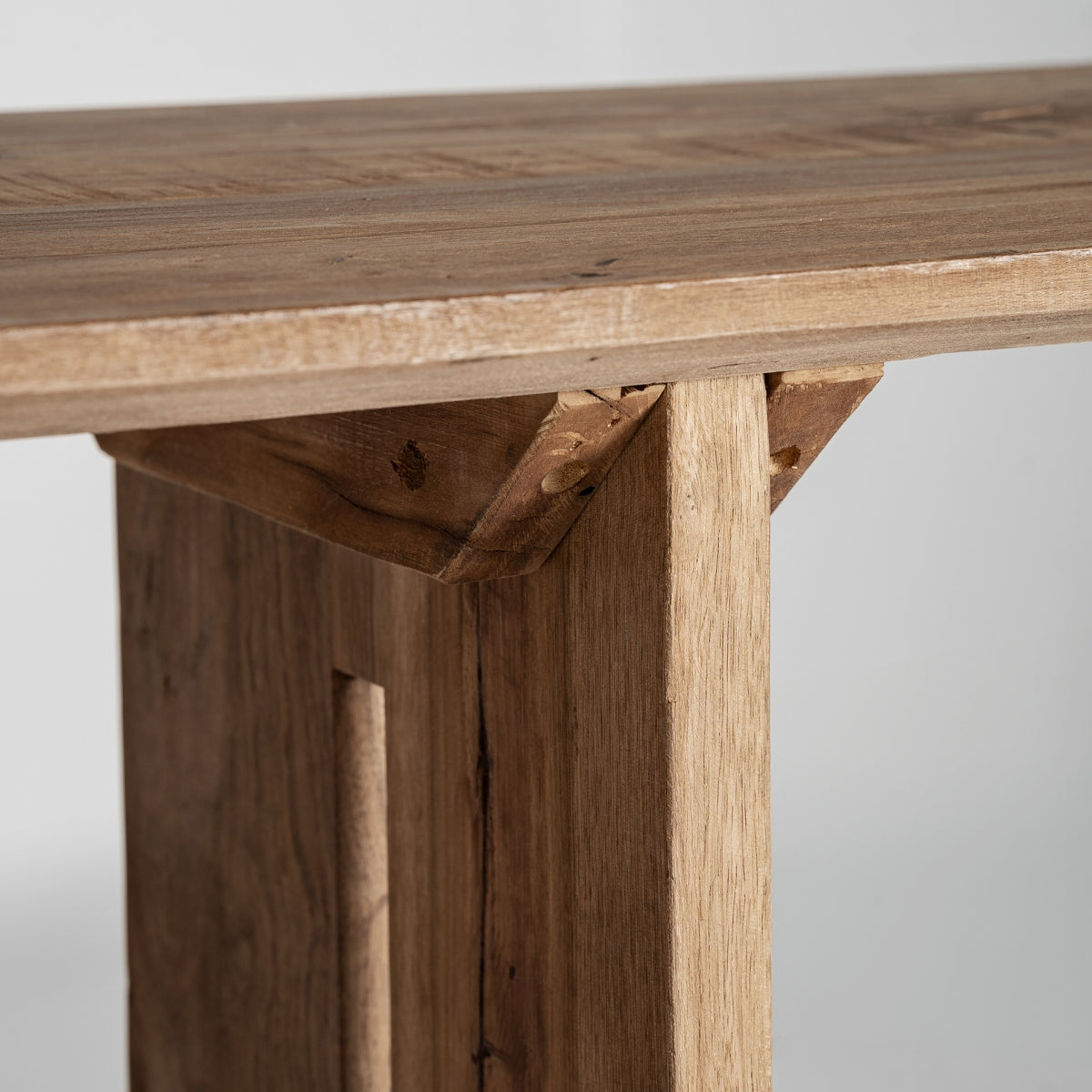 Console en bois recyclé