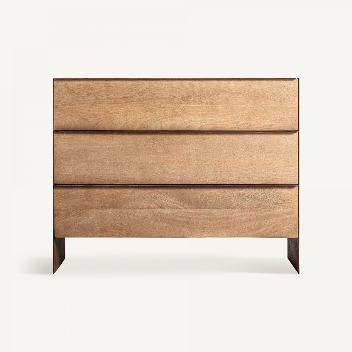 Commode en manguier marron