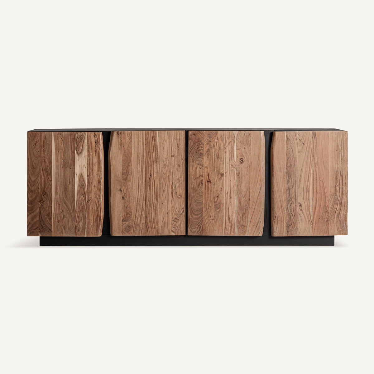 Buffet en bois de d'acacia marron