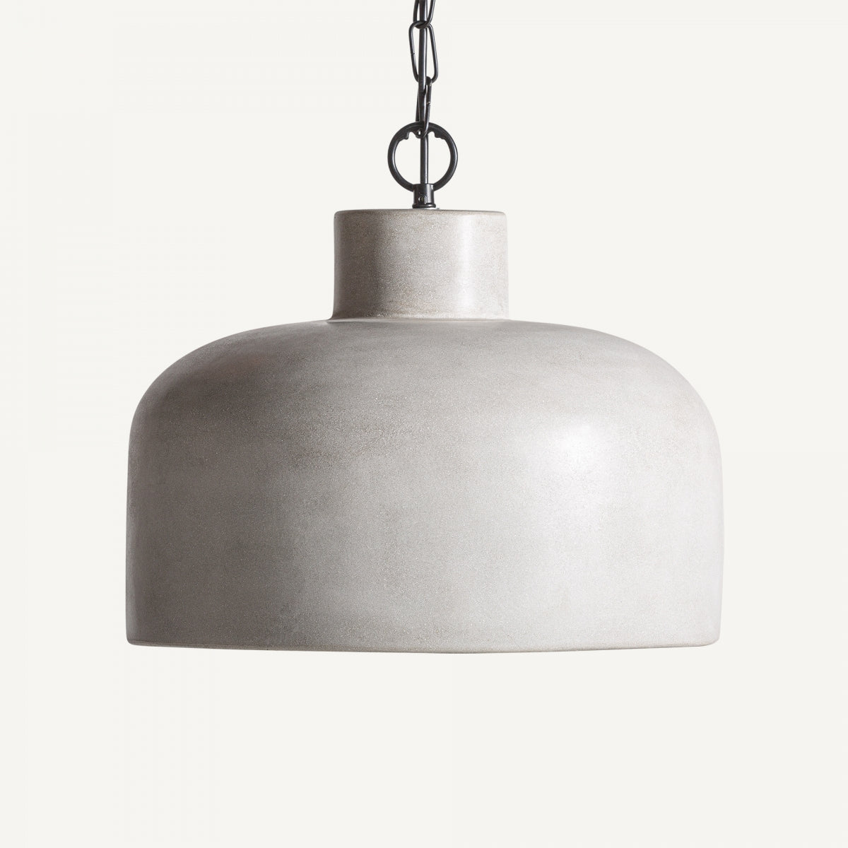 Lustre en ciment gris