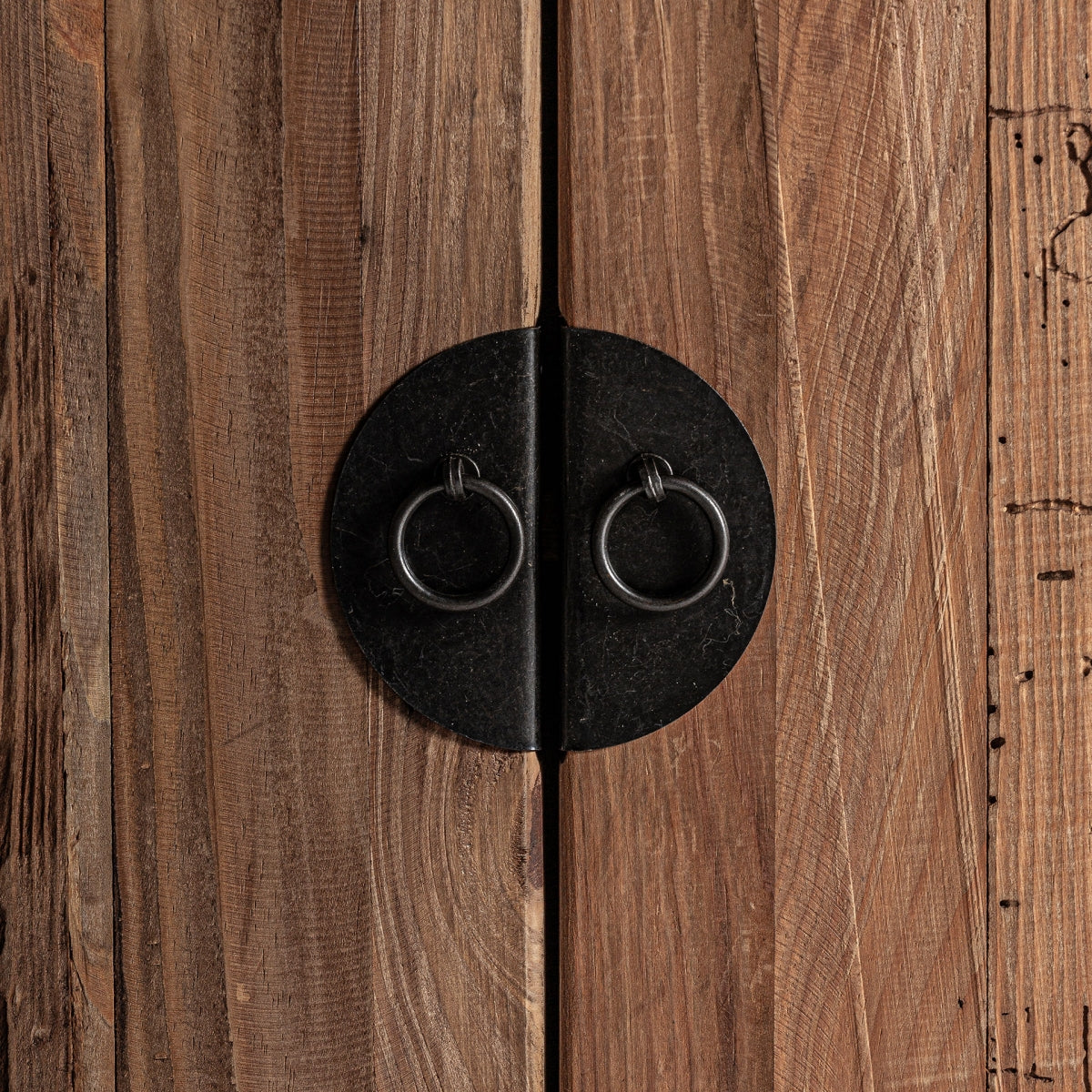 Meuble TV en bois de pin marron
