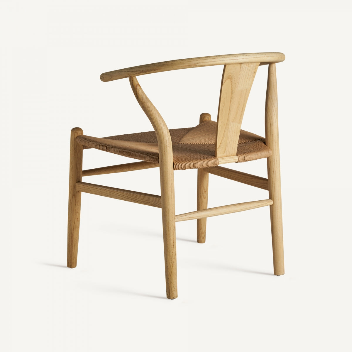 Chaise de salle à manger en bois d'orme