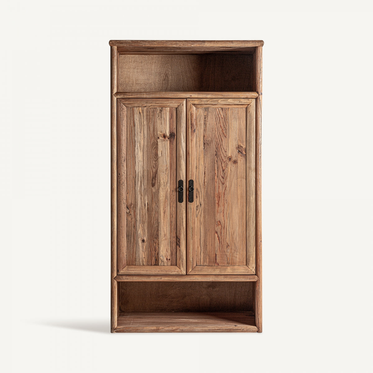 Armoire de rangement en bois de pin