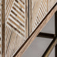 Buffet haut en bois de manguier noir