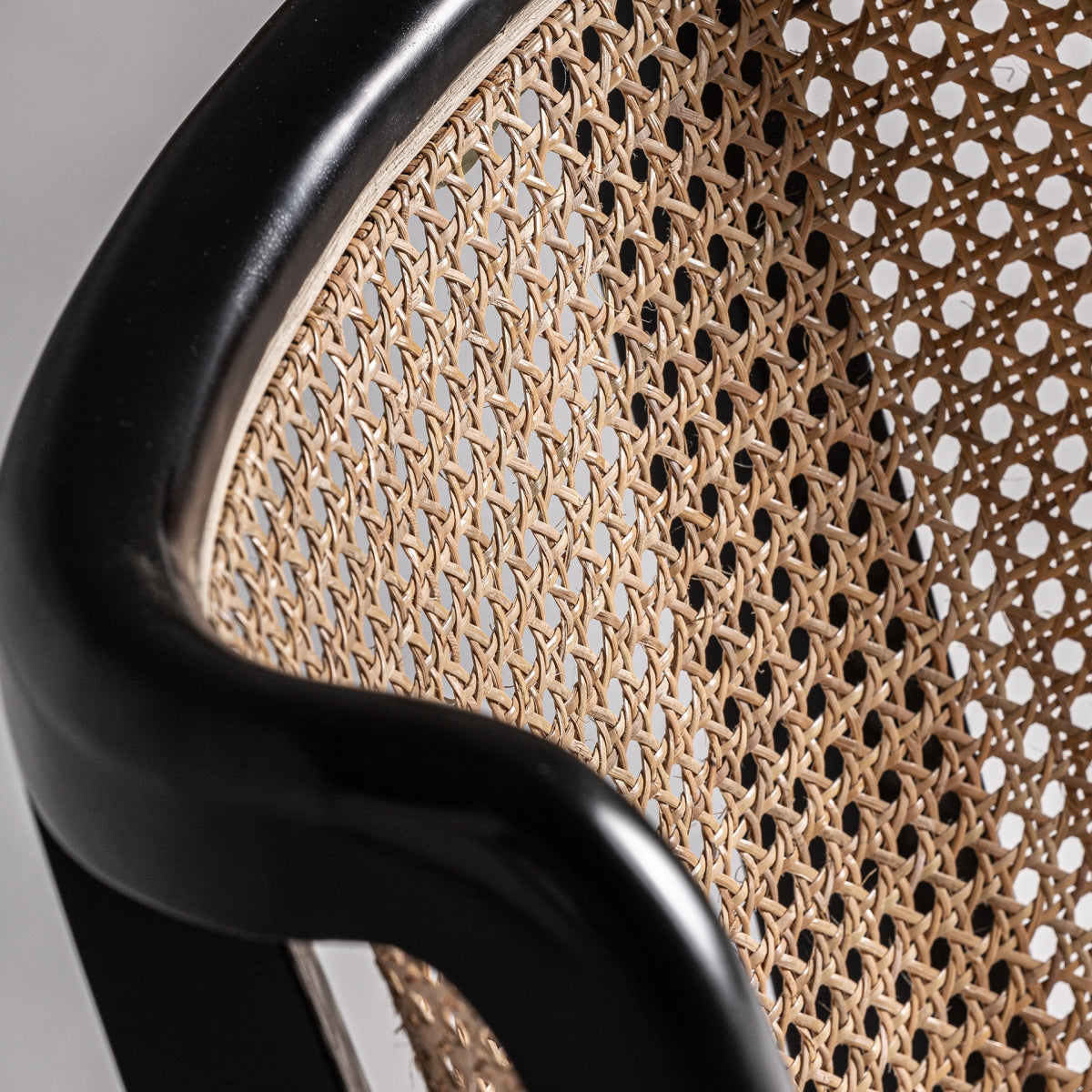 Chaise de salle à manger en tissu crème