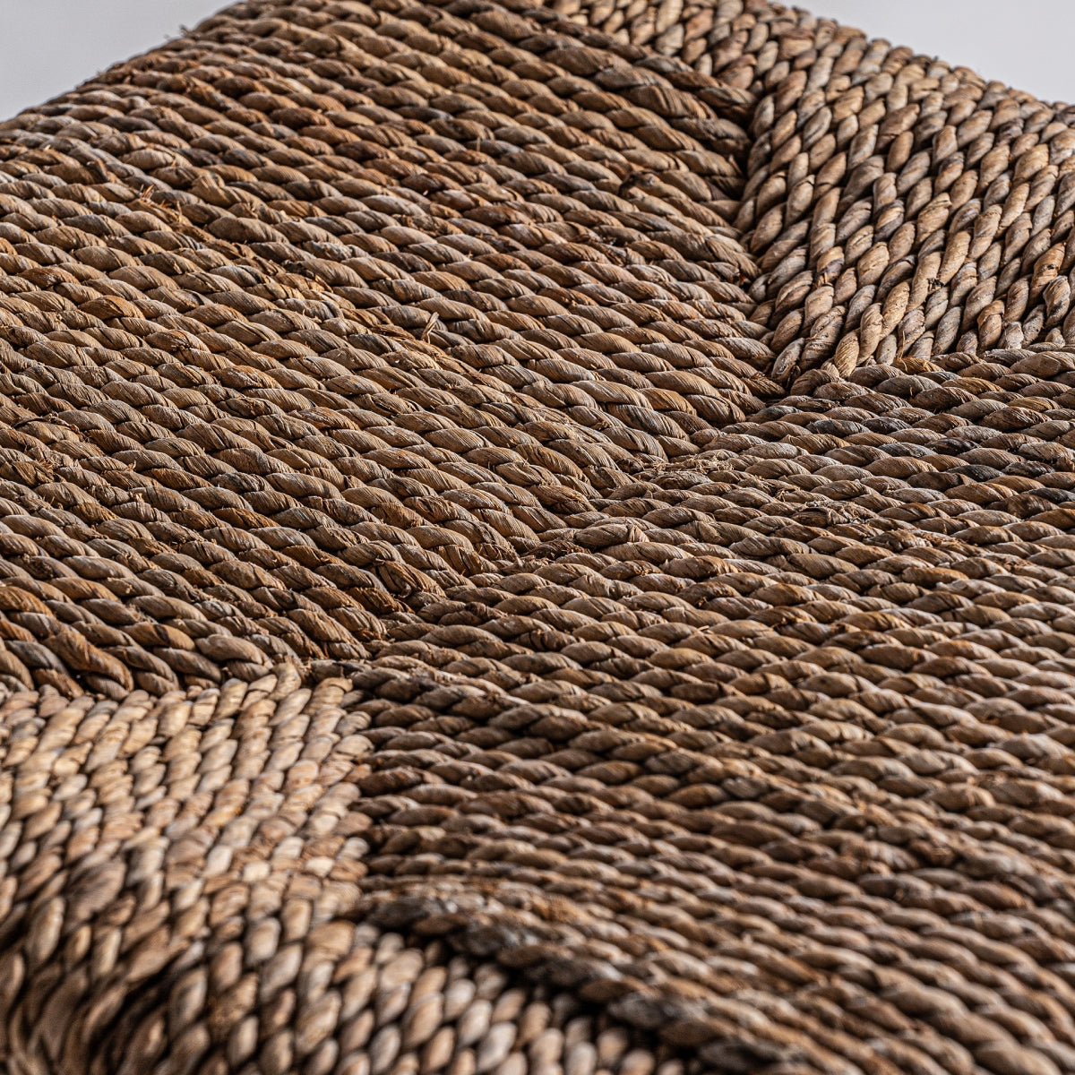 Chaise de salle à manger en fibre naturelle
