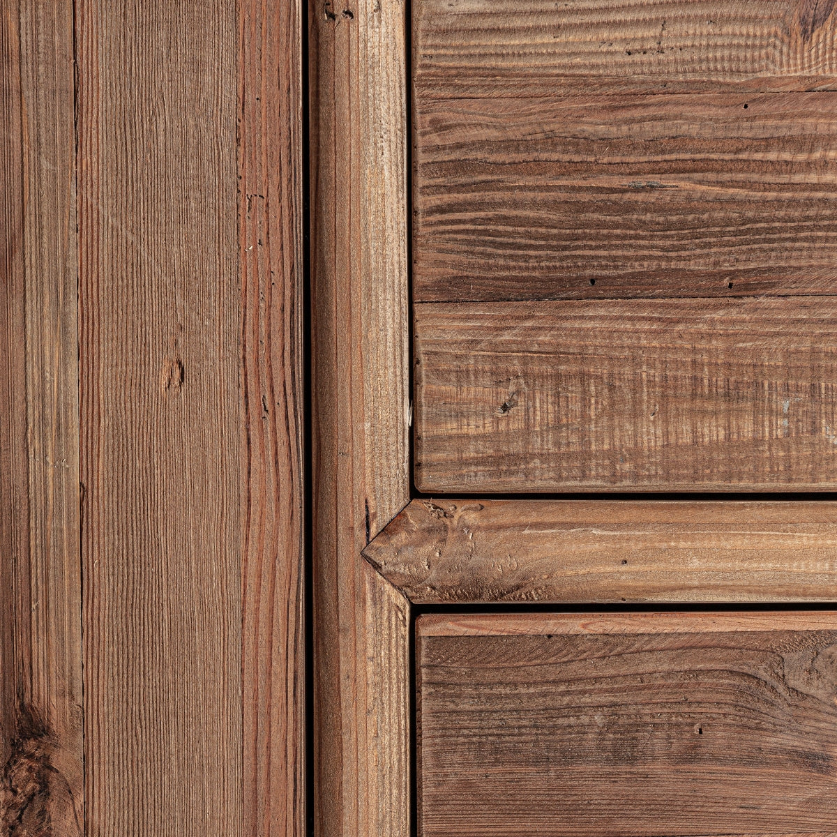Meuble TV en bois de pin marron