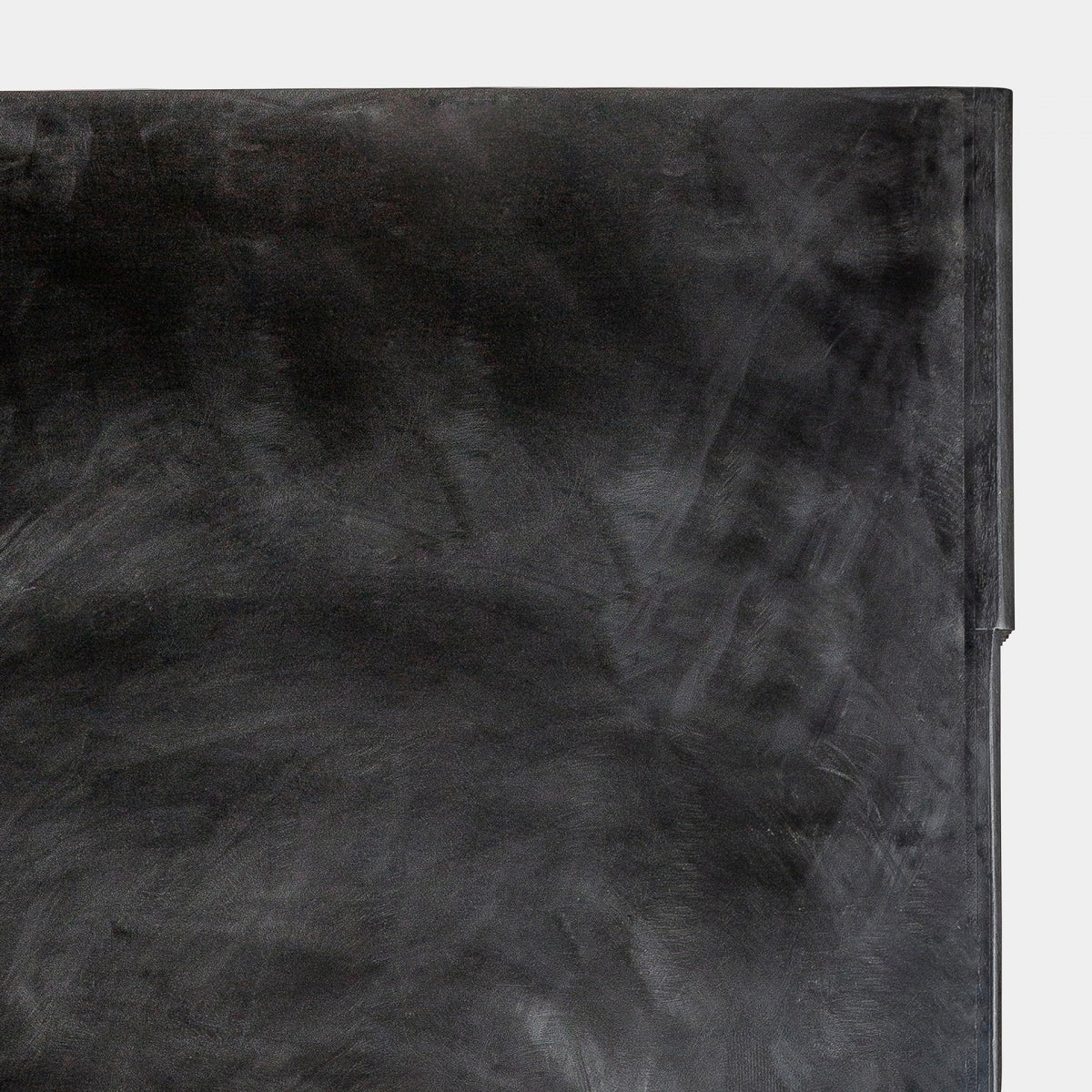 Bibliothèque en manguier noir plissé