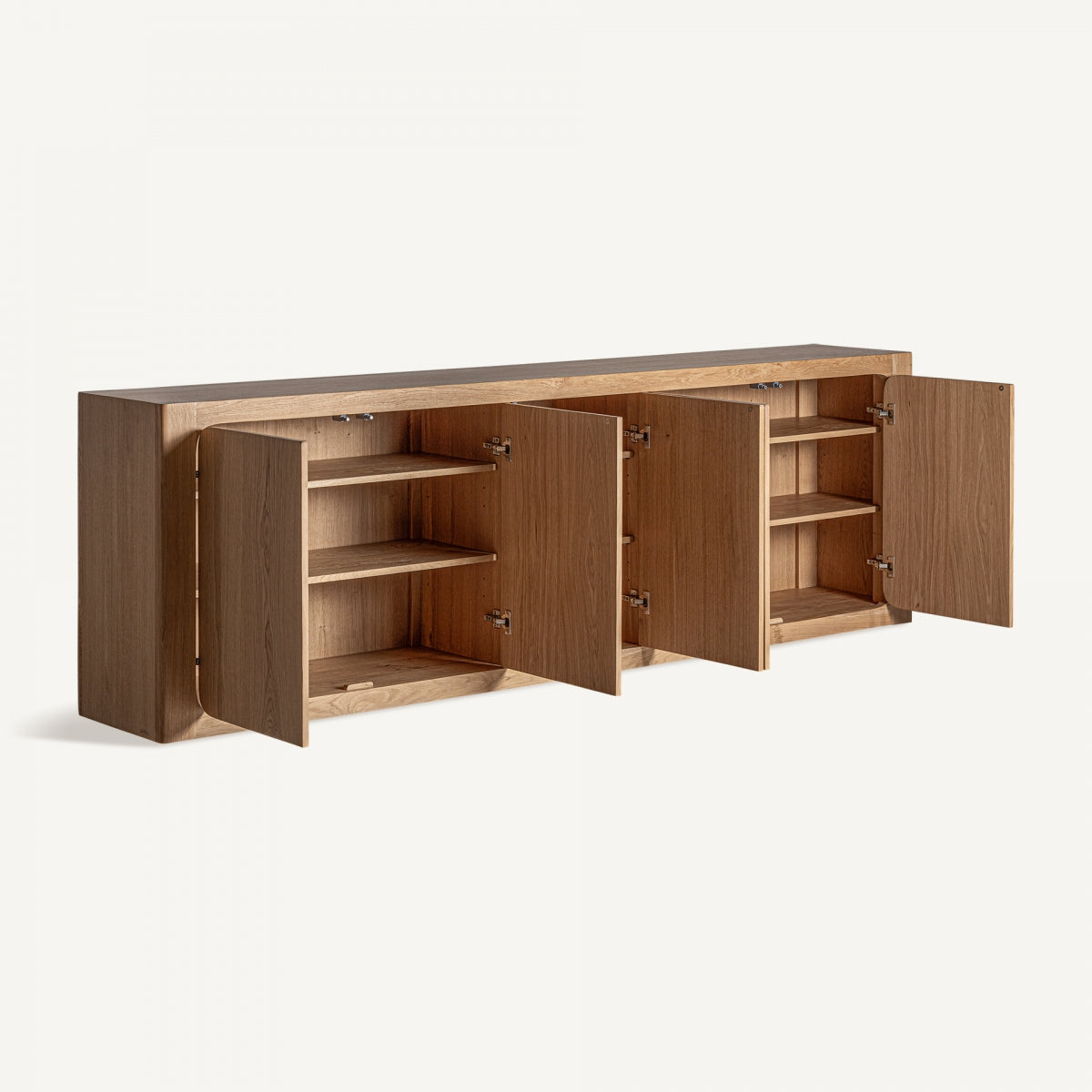 Buffet en bois de chêne marron