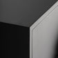 Commode en bois noir et incrustation d'os