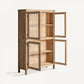 Vitrine en bois de pin