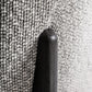 Fauteuil bouclé gris