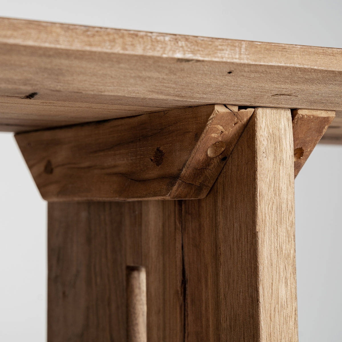 Console en bois recyclé