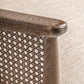 Fauteuil en tissu sable