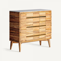 Commode en bois de manguier