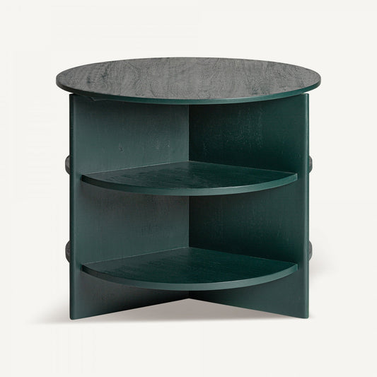 Table basse en manguier vert viride
