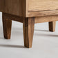 Table de chevet en bois recyclé