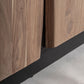 Buffet en bois de d'acacia marron