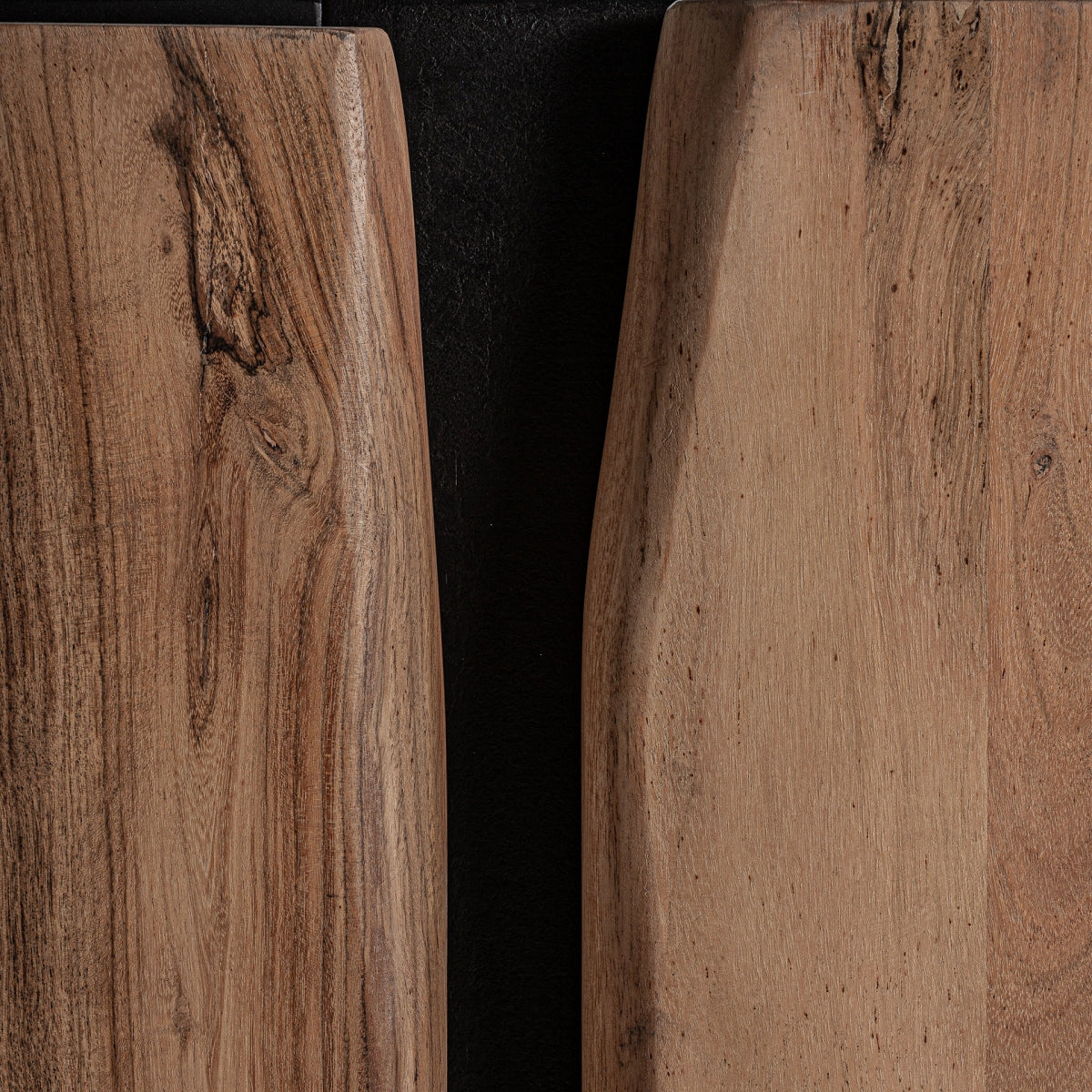 Buffet en bois de d'acacia marron