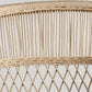 Fauteuil en rotin et bois de mindi