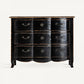Commode en bois d'orme noir