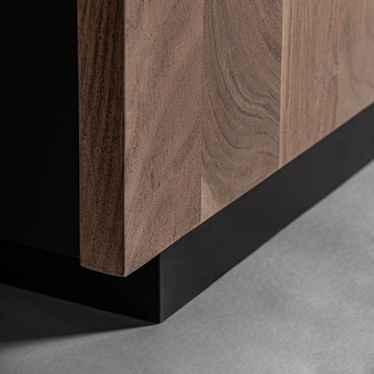 Buffet en bois de d'acacia marron
