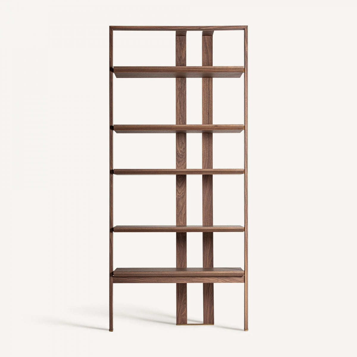 Bibliothèque en bois d'orme