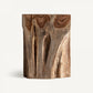 Table d'appoint en teck marron