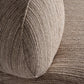Fauteuil pivotant en tissu beige