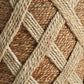 Pouf rond en jute