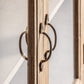 Vitrine en bois de pin