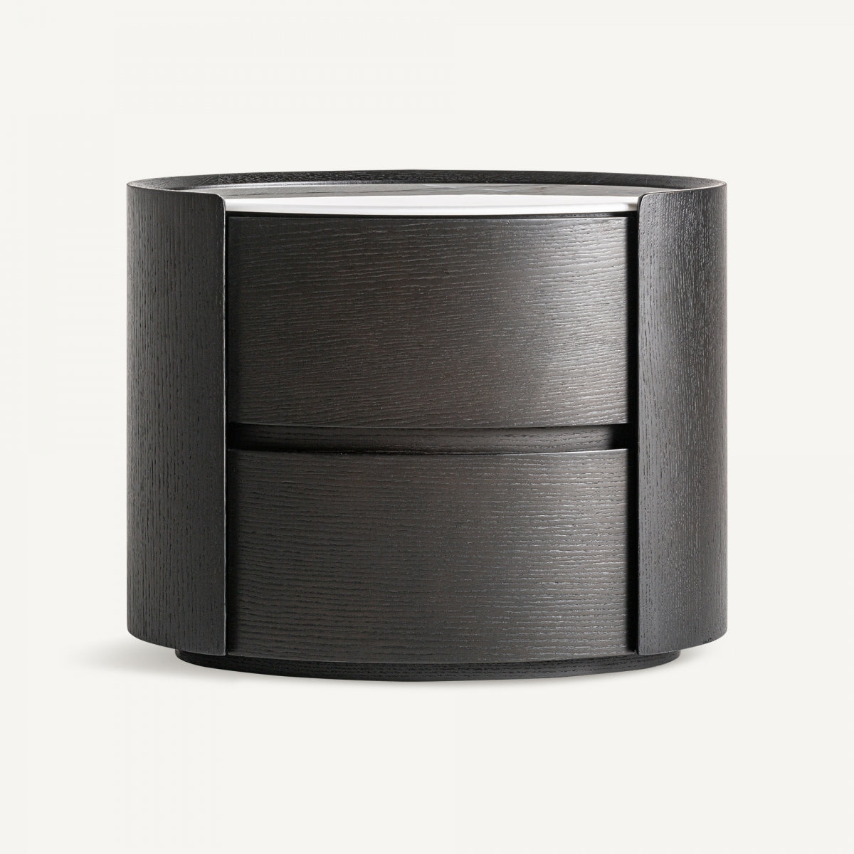Table de chevet en bois noir